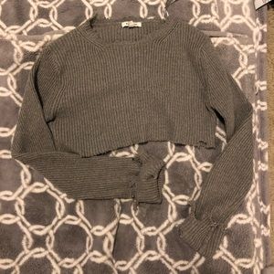 Cropped sweater